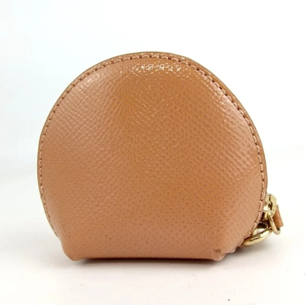 Burberry Camel Leather Coin Pouch Bag Charm - Picture 2 of 6